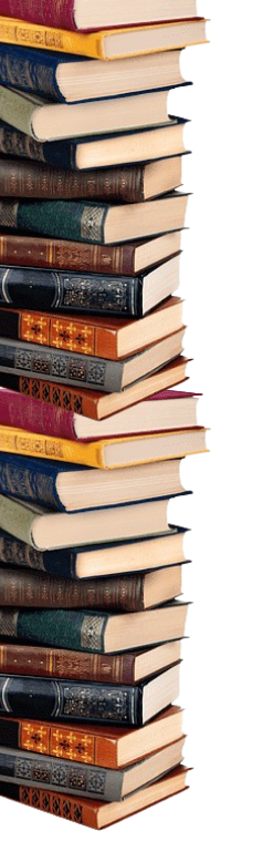 Libros apilados izquierda